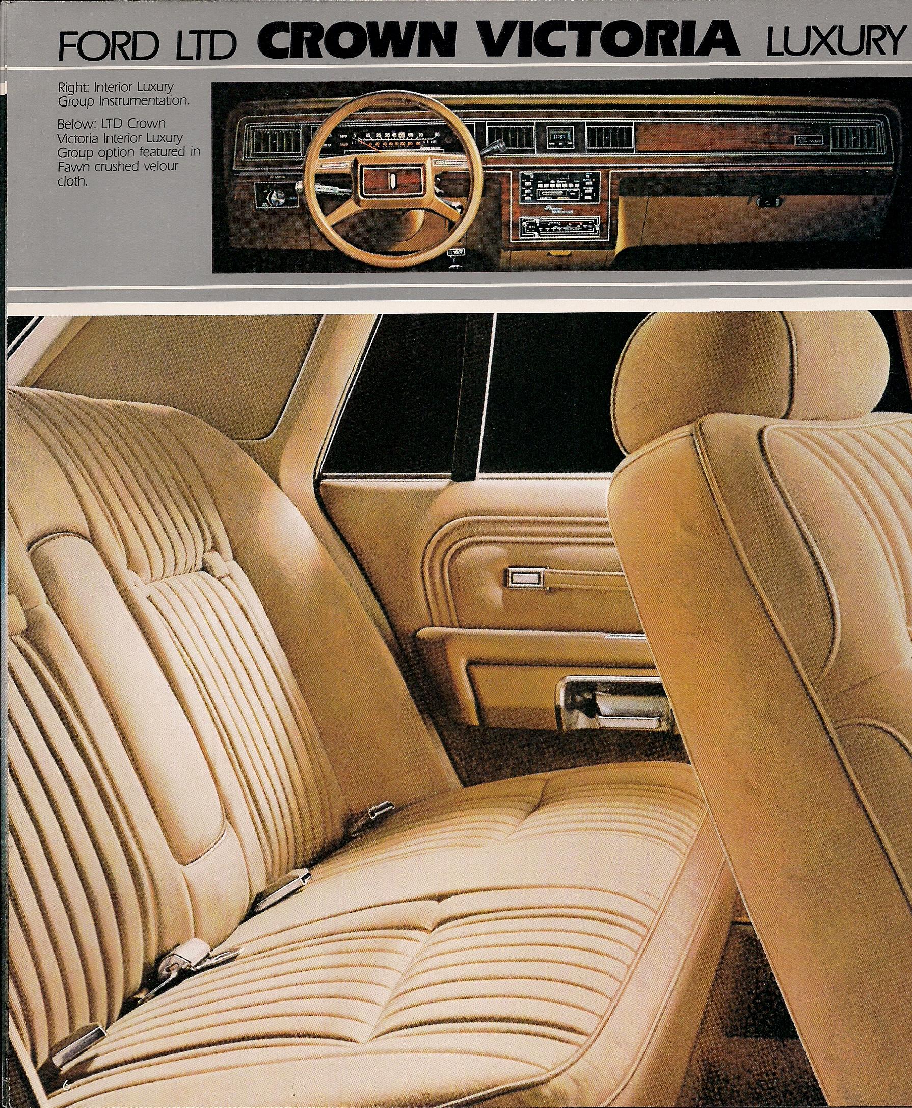 1982 Ford LTD Brochure Page 12